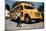 School Bus Dropping Off Child at Home-William P. Gottlieb-Mounted Photographic Print