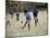 School Children Playing Football, Western Area, Kenya, East Africa, Africa-Liba Taylor-Mounted Photographic Print