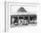 School Children Waiting for the Bus at the General Store-Ralph Crane-Framed Photographic Print