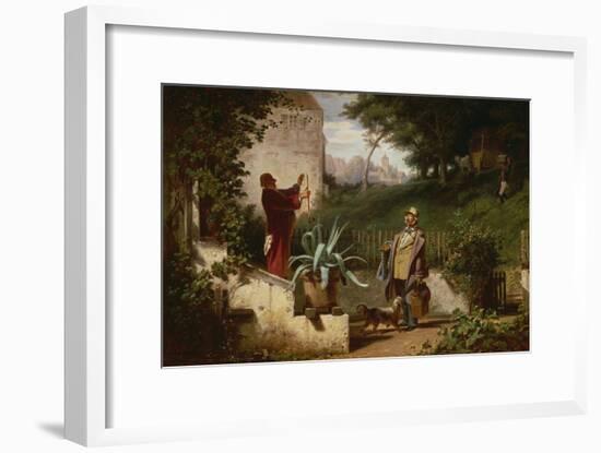 School Day Friends, about 1855-Carl Spitzweg-Framed Giclee Print