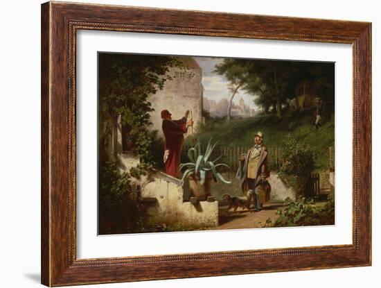 School Day Friends, about 1855-Carl Spitzweg-Framed Giclee Print