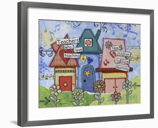 School Days-Let Your Art Soar-Framed Giclee Print