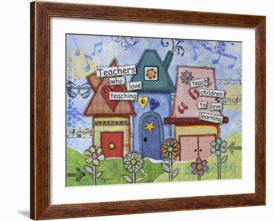 School Days-Let Your Art Soar-Framed Giclee Print