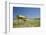 School Desk in Field, Michigan-Paul Souders-Framed Photographic Print