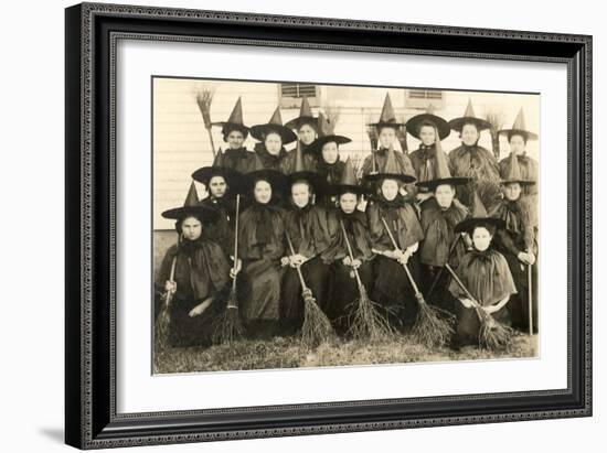 School for Witches-null-Framed Art Print