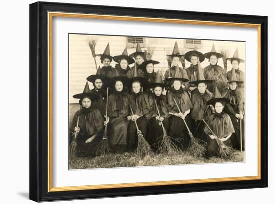 School for Witches-null-Framed Art Print