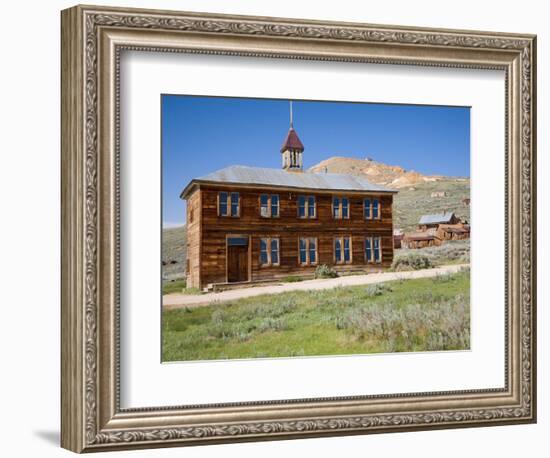 School House. Bodie State Historic Park, CA-Jamie & Judy Wild-Framed Photographic Print