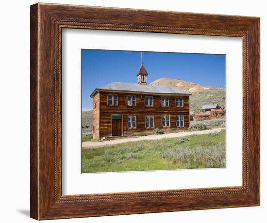 School House. Bodie State Historic Park, CA-Jamie & Judy Wild-Framed Photographic Print