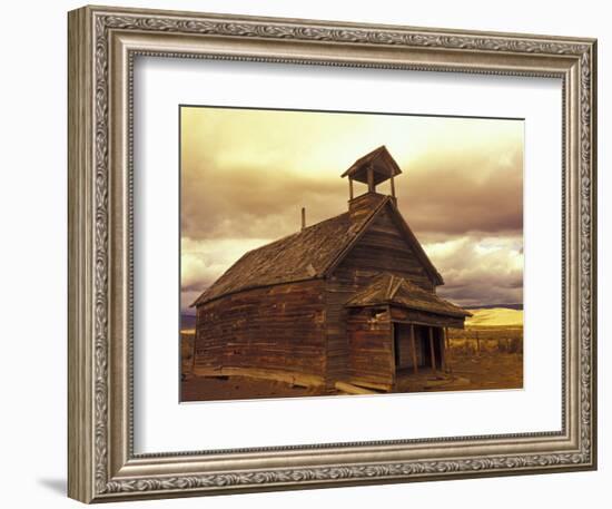 School House on the Ponderosa Ranch, Seneca, Oregon, USA-Darrell Gulin-Framed Photographic Print