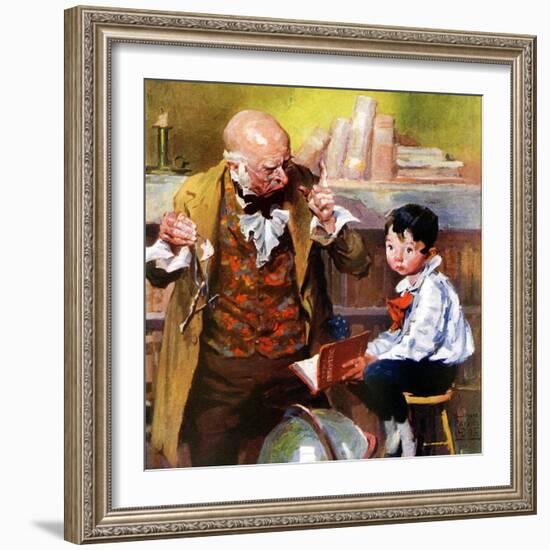 "School Master,"September 1, 1926-William Meade Prince-Framed Giclee Print