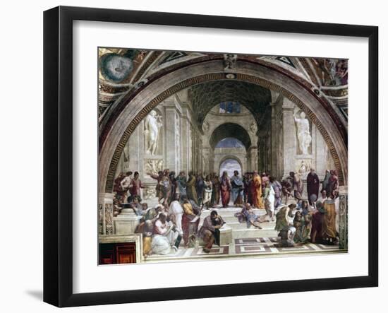 School of Athens, C1510-Raphael-Framed Giclee Print