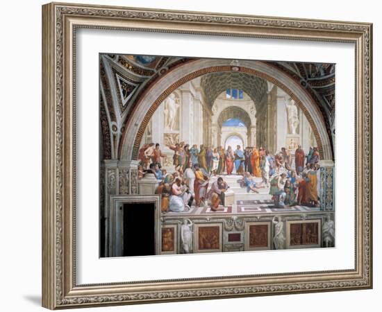 School of Athens-Raphael-Framed Art Print