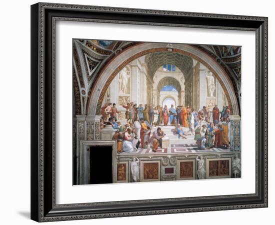 School of Athens-Raphael-Framed Art Print