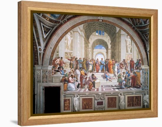 School of Athens-Raphael-Framed Stretched Canvas