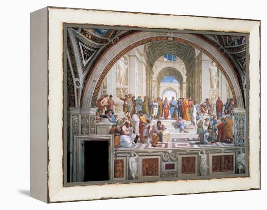 School of Athens-Raphael-Framed Stretched Canvas