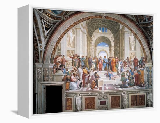 School of Athens-Raphael-Framed Stretched Canvas