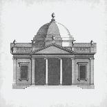 Delineation - West Front, Marybone Chapel-School of Padua-Giclee Print