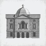Delineation - West Front, Marybone Chapel-School of Padua-Giclee Print