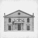 Sketchbook Townhouse-School of Padua-Giclee Print