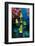 School of Yellow-ribbon sweetlips swimming with the current-Magnus Lundgren-Framed Photographic Print