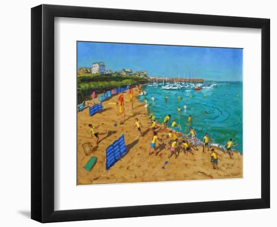 School Outing, New Quay,Wales, 2013-Andrew Macara-Framed Giclee Print