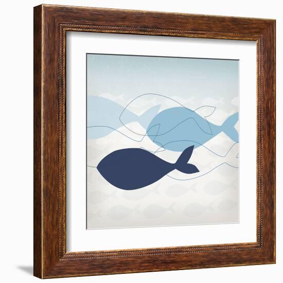 School's Out II-Tandi Venter-Framed Art Print