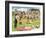 School Sports Day-Trevor Mitchell-Framed Giclee Print