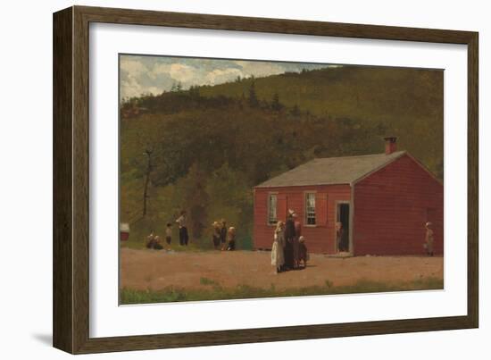 School Time, 1874-Winslow Homer-Framed Art Print