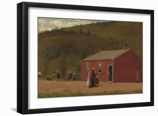 School Time, 1874-Winslow Homer-Framed Art Print