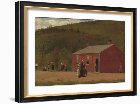 School Time, 1874-Winslow Homer-Framed Art Print