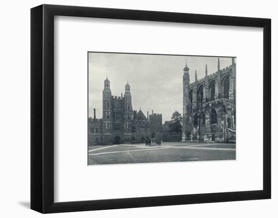 'School Yard and Chapel', 1926-Unknown-Framed Photographic Print