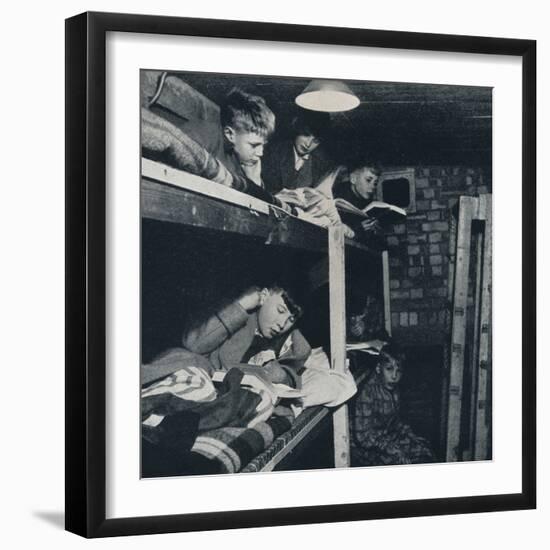 'Schoolboys' dormitory', 1941-Cecil Beaton-Framed Photographic Print