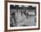 Schoolboys Playing Ice Hockey-Ralph Morse-Framed Premium Photographic Print