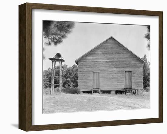 Schoolhouse in Alabama, c.1936-Walker Evans-Framed Photographic Print