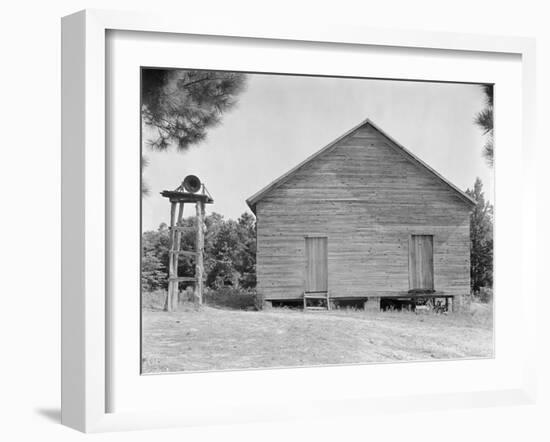 Schoolhouse in Alabama, c.1936-Walker Evans-Framed Photographic Print