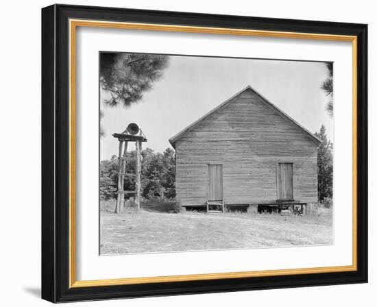 Schoolhouse in Alabama, c.1936-Walker Evans-Framed Photographic Print