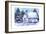 Schoolhouse Night-Jennifer Zsolt-Framed Giclee Print