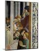 Schoolmaster and Pupils, from Saint Augustine Being Taken to School-Benozzo Gozzoli-Mounted Giclee Print