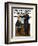 "Schoolmaster" or "First in his Class" Saturday Evening Post Cover, June 26,1926-Norman Rockwell-Framed Giclee Print