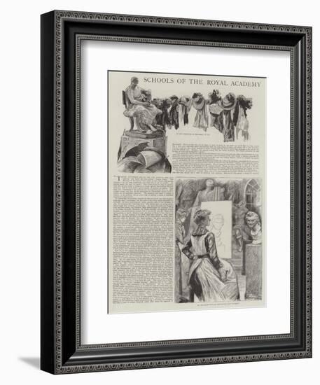 Schools of the Royal Academy-Charles Paul Renouard-Framed Giclee Print