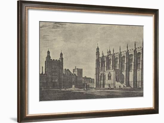 Schoolyard in 1814-null-Framed Giclee Print