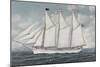 Schooner-Elsie Bayless-Antonio Jacobsen-Mounted Giclee Print