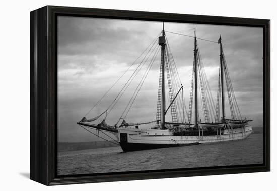 Schooner Great Bear, 1916-Asahel Curtis-Framed Premier Image Canvas