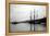 Schooner in Bay, Circa 1912-Asahel Curtis-Framed Premier Image Canvas