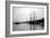 Schooner in Bay, Circa 1912-Asahel Curtis-Framed Giclee Print