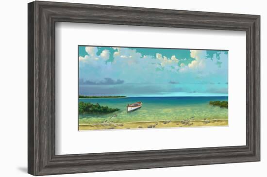 Schooner Island-Rick Novak-Framed Art Print