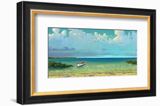 Schooner Island-Rick Novak-Framed Art Print