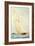 Schooner under Sail-Barlow Moore-Framed Giclee Print