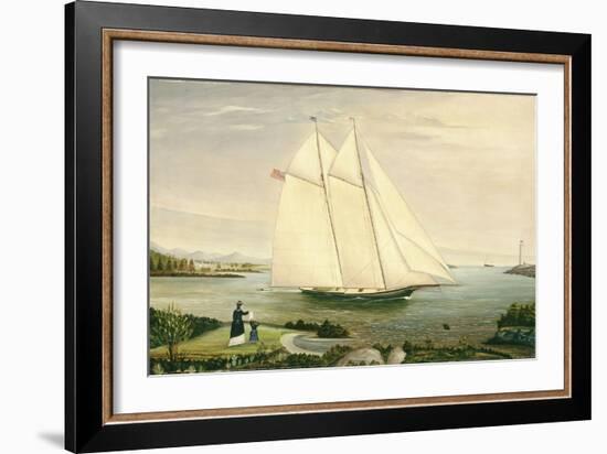 Schooner-null-Framed Giclee Print