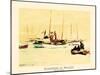 Schooners at Sea-unknown unknown-Mounted Art Print